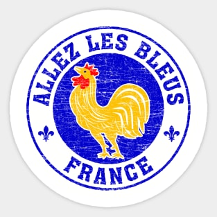 Allez Les Bleus France Sticker
